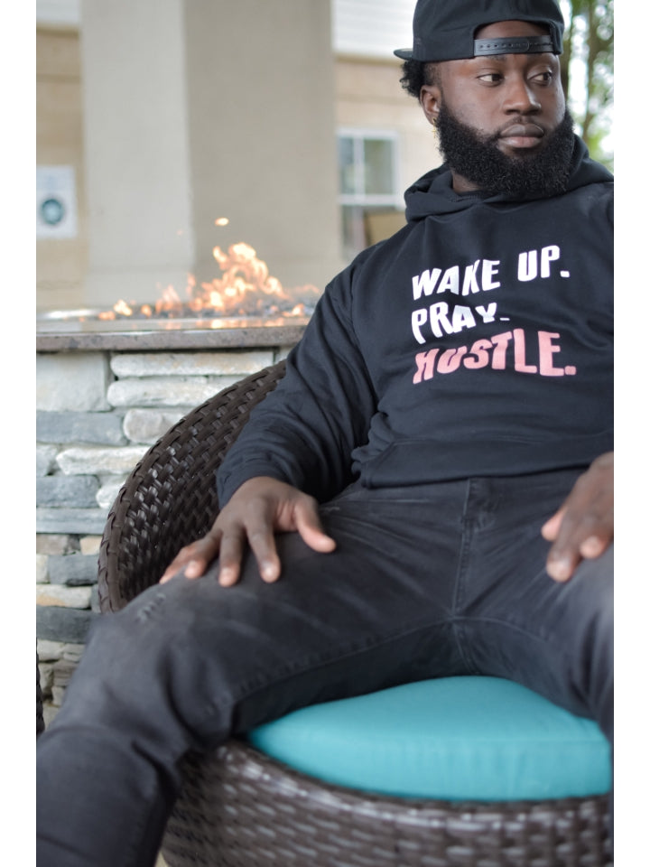 Wake Up Pray Hustle Hoodie