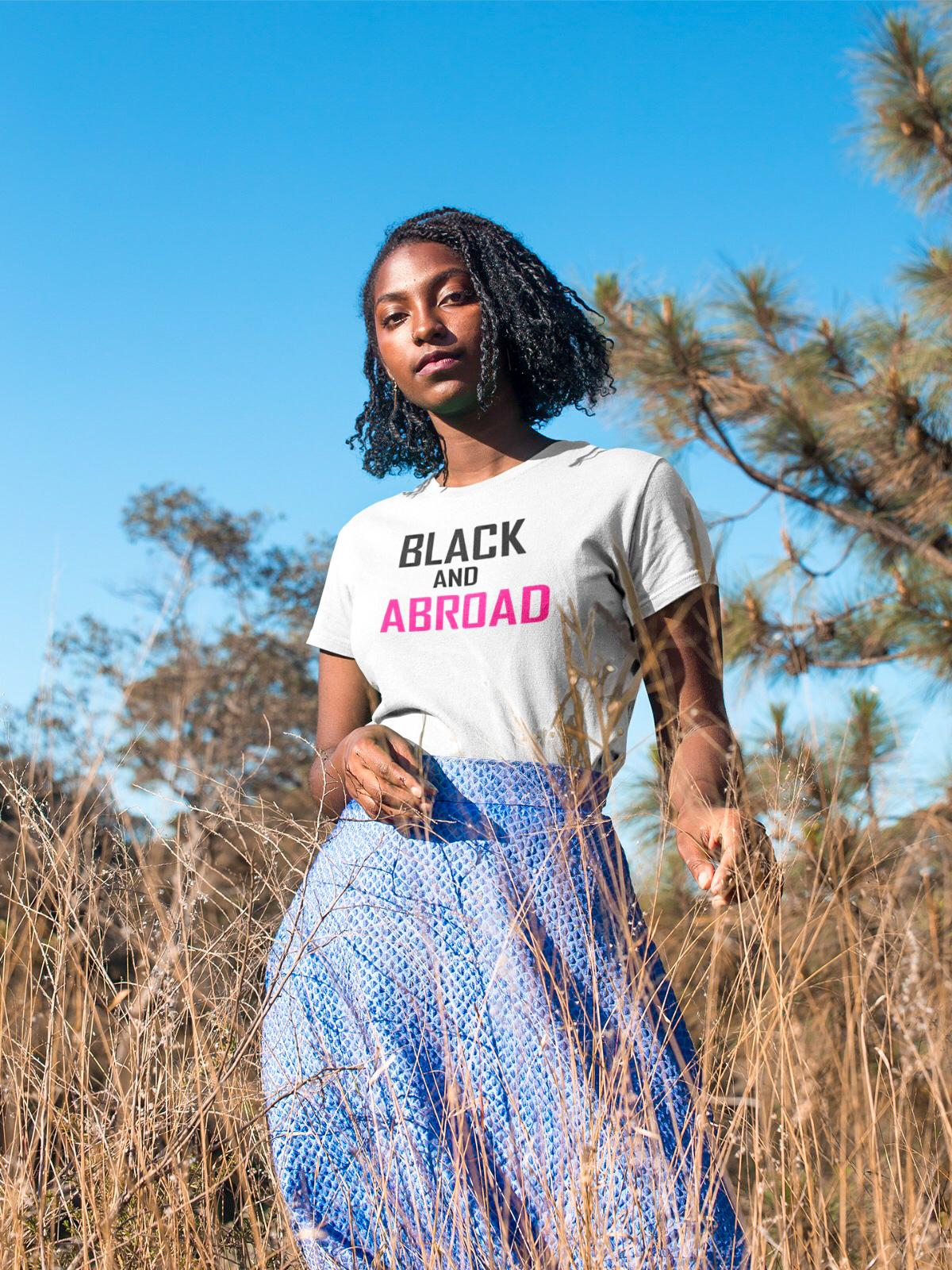 Black and Abroad Women's Tee