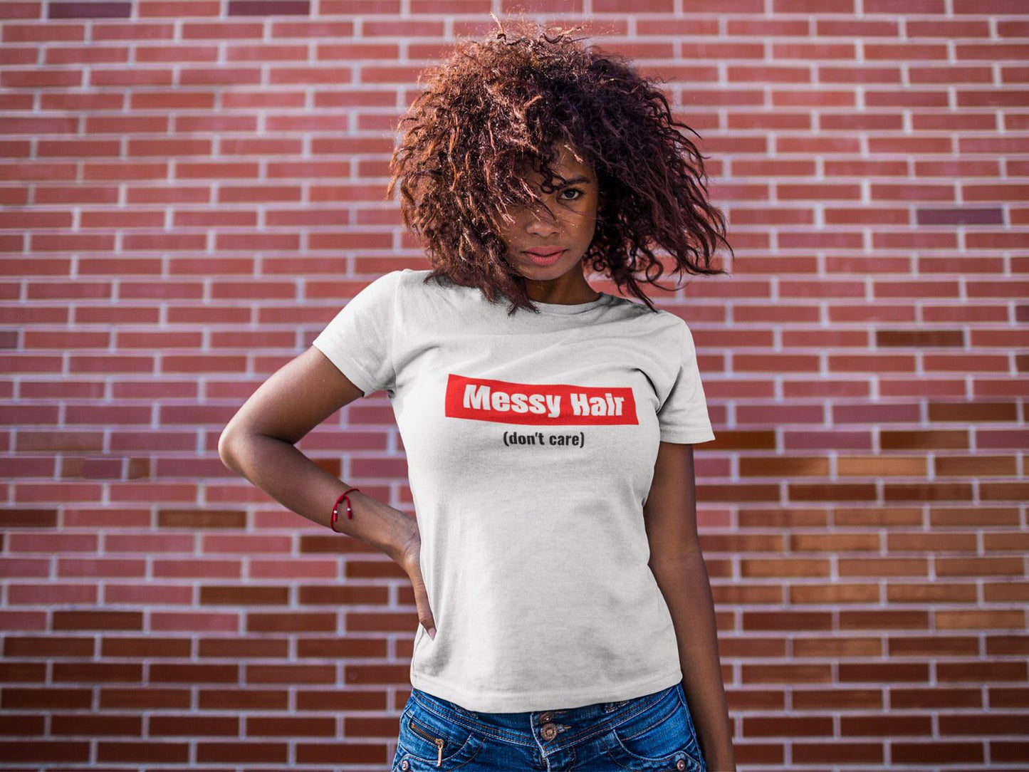 Messy Hair Women's Tee
