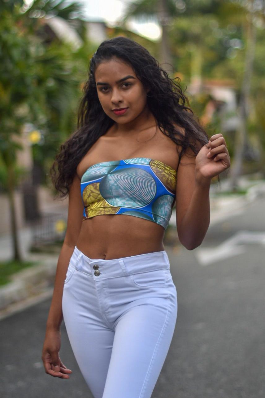 Amarachi Bandeau Top