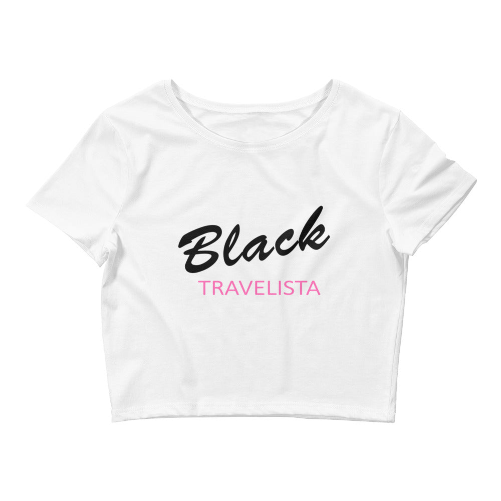 Black Travelista Crop