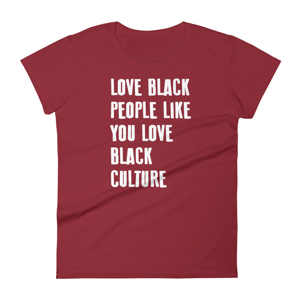Love Black People Women's Tee