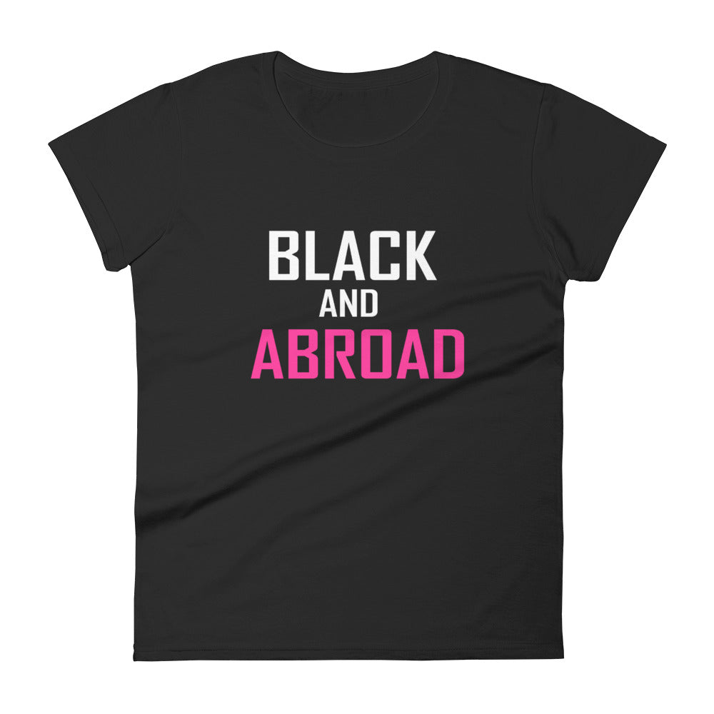 Black and Abroad Women's Tee