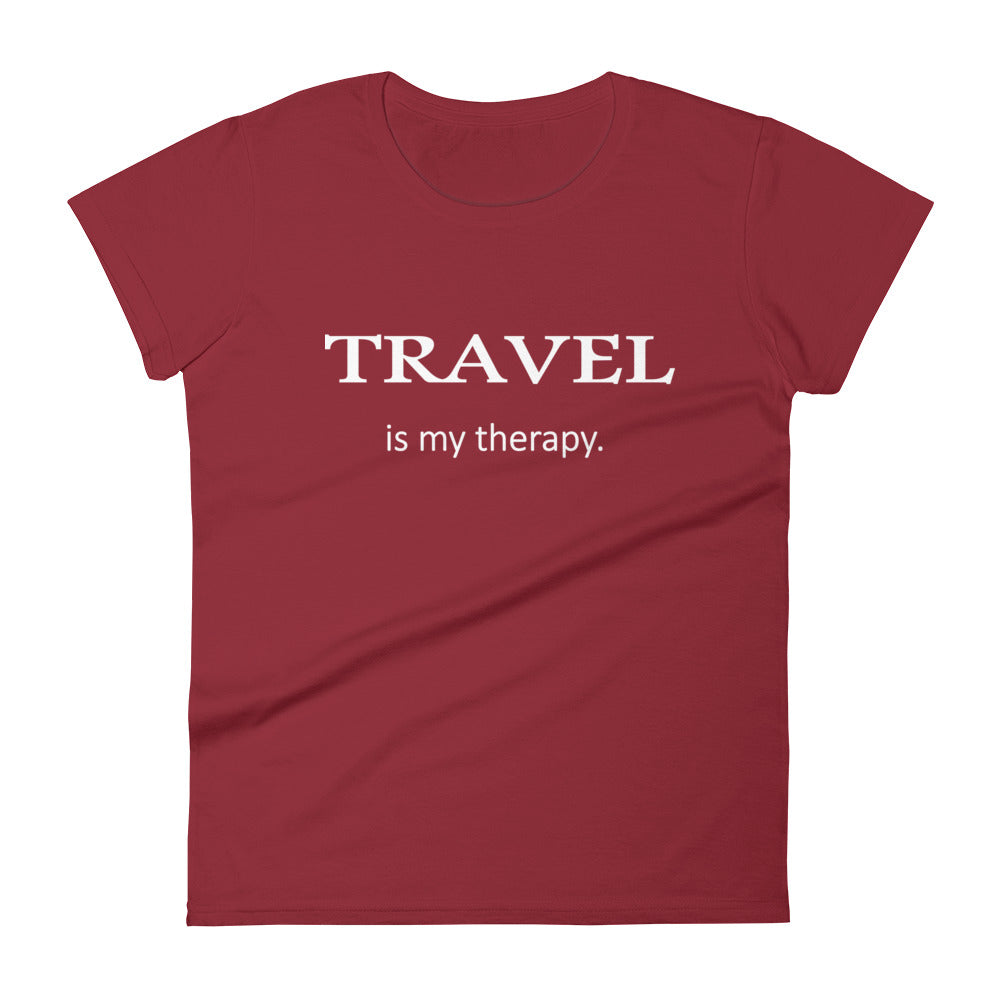 Travel Is My Therapy Women's Tee