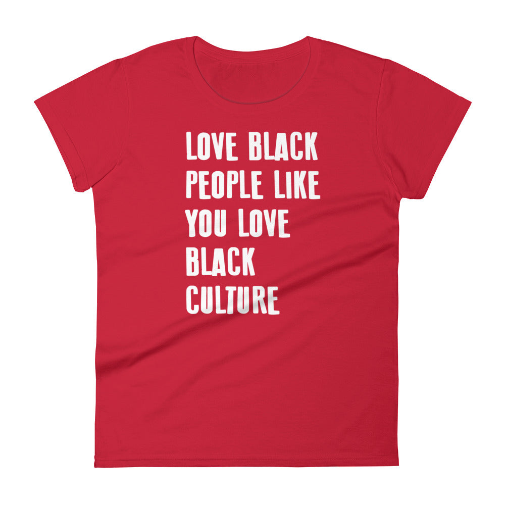 Love Black People Women's Tee