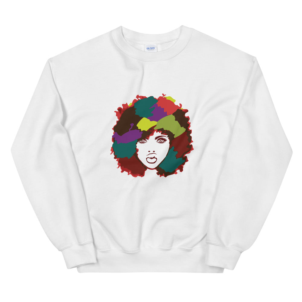Abstract Black Queen Sweatshirt