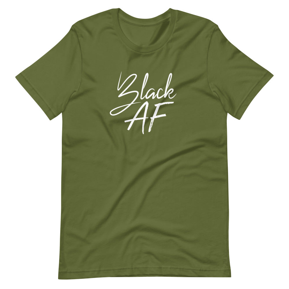 Black AF Tee - Olive
