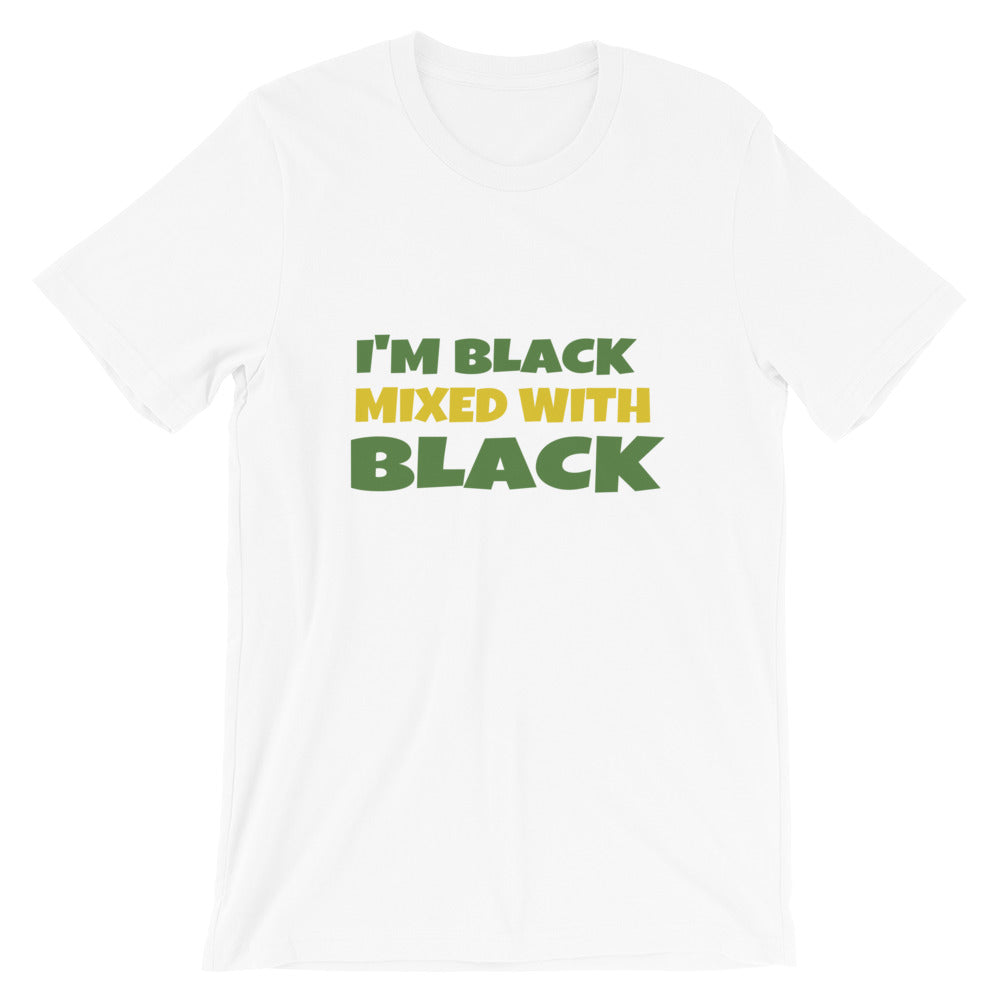 Black Mixed With Black Tee