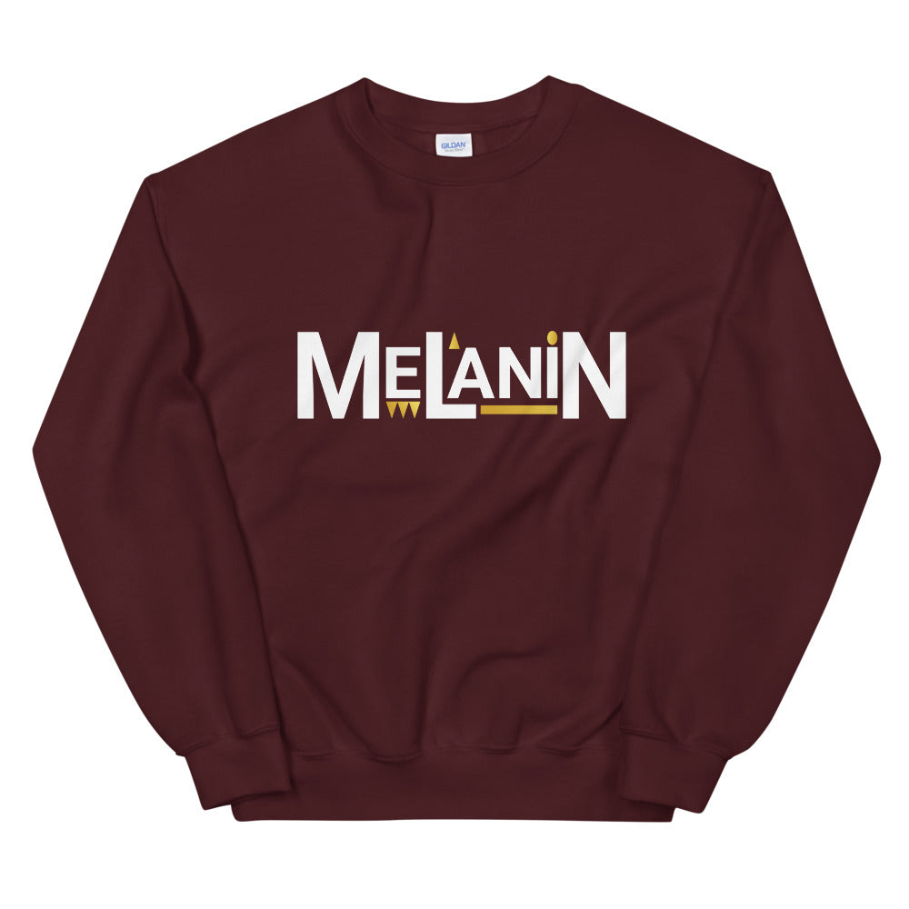 Melanin Sweatshirt - Burgundy