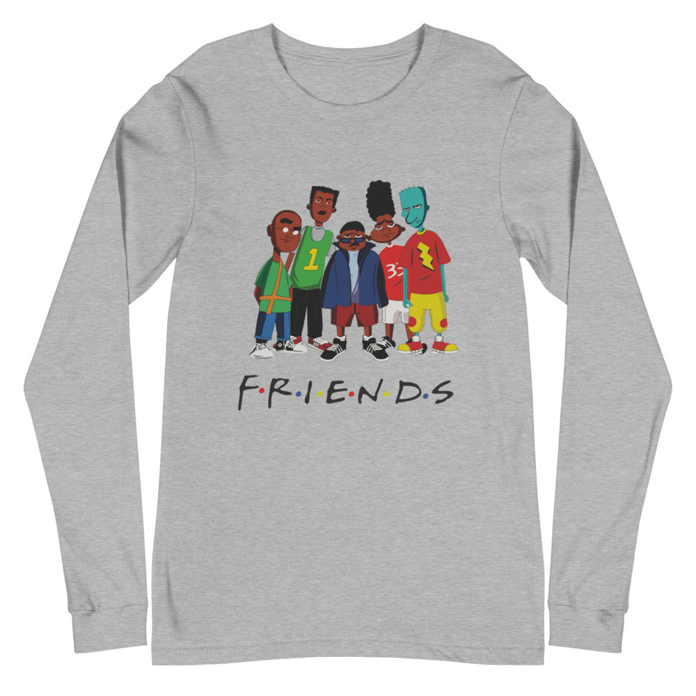 Friends Long Sleeve - Grey