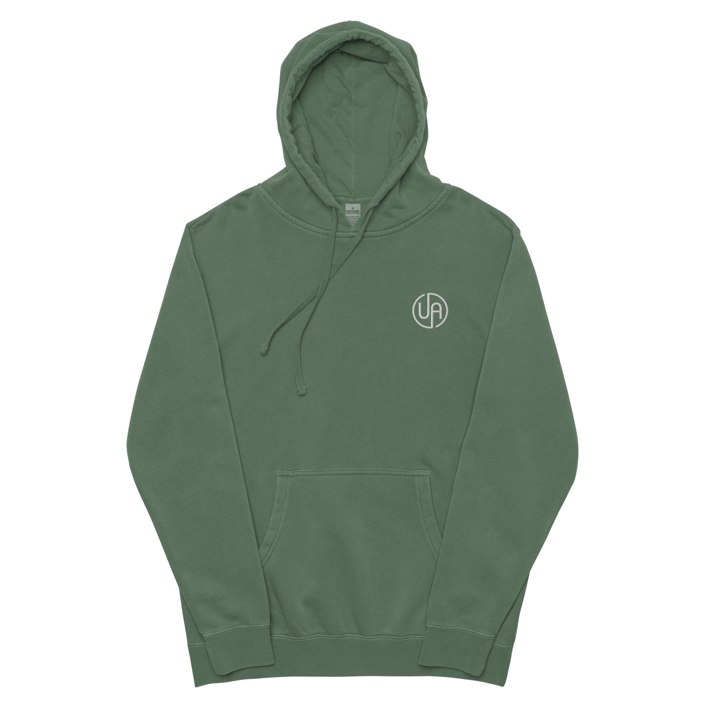 Unisex Logo pigment-dyed hoodie
