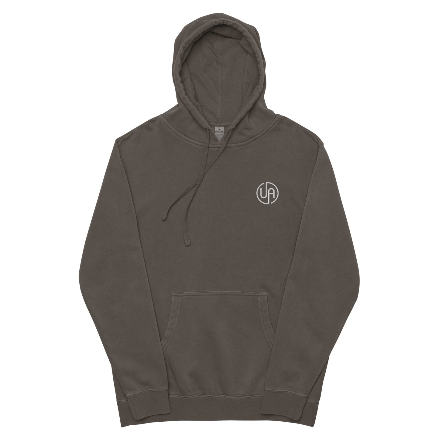 Unisex Logo pigment-dyed hoodie