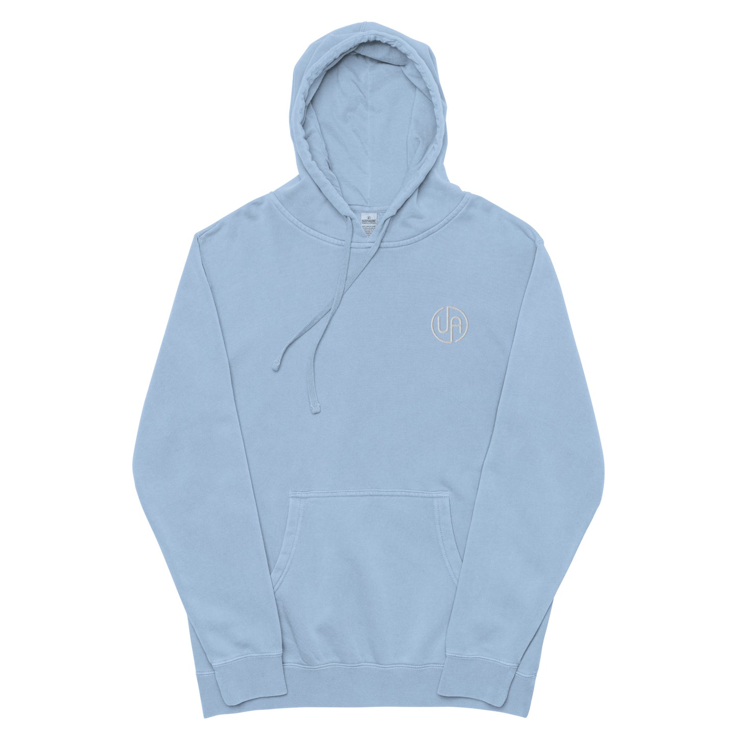 Unisex Logo pigment-dyed hoodie