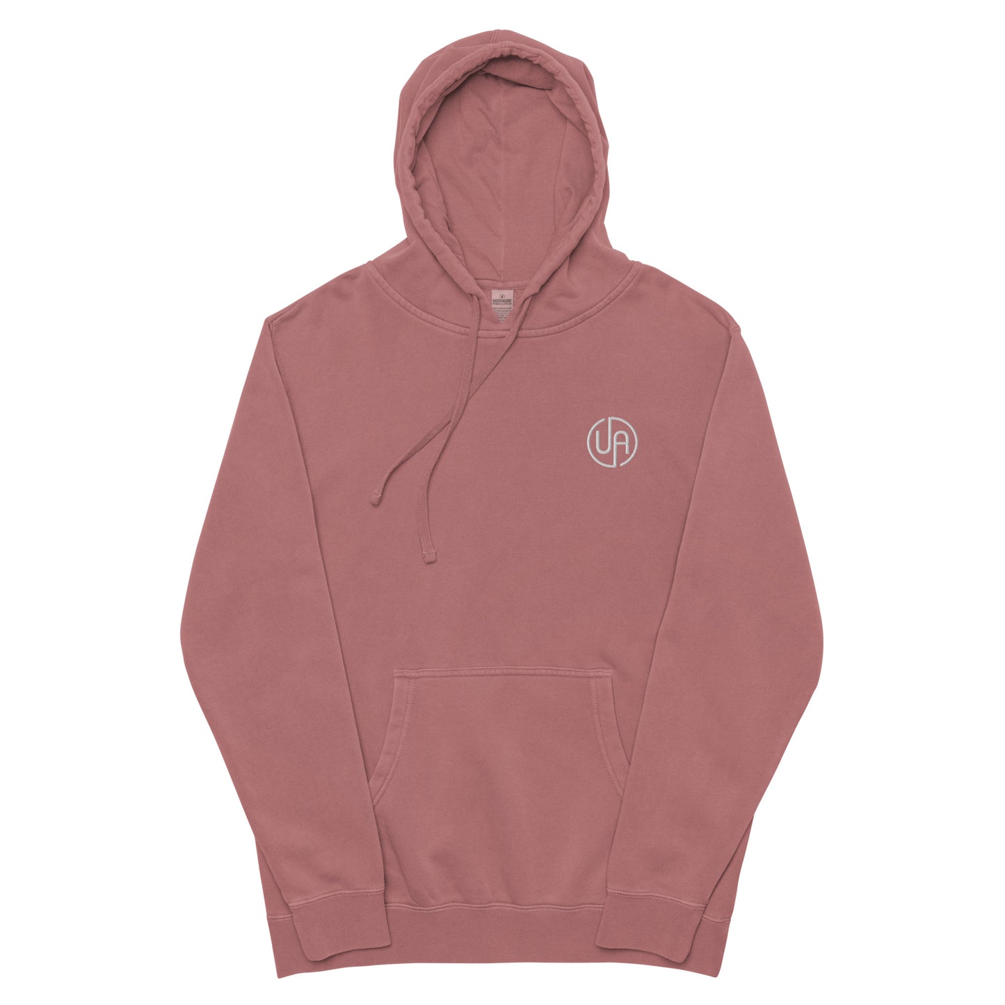 Unisex Logo pigment-dyed hoodie