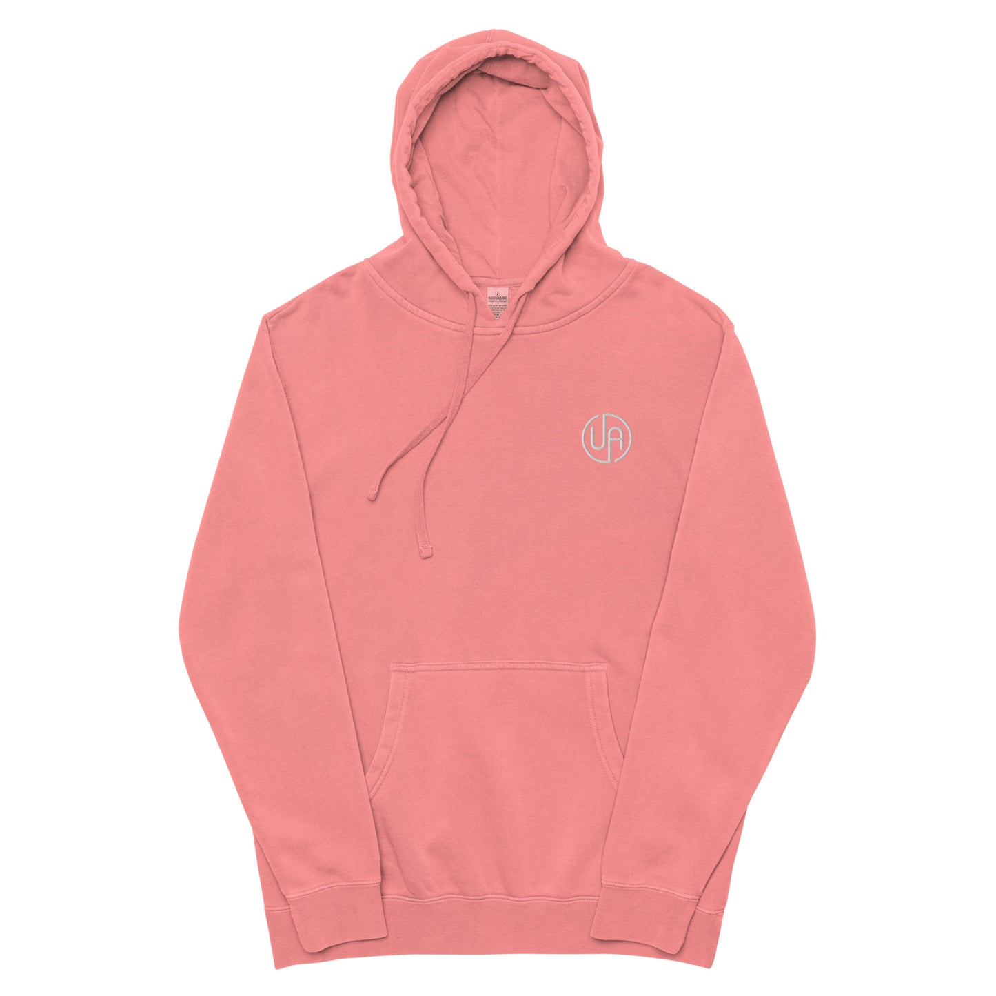 Unisex Logo pigment-dyed hoodie