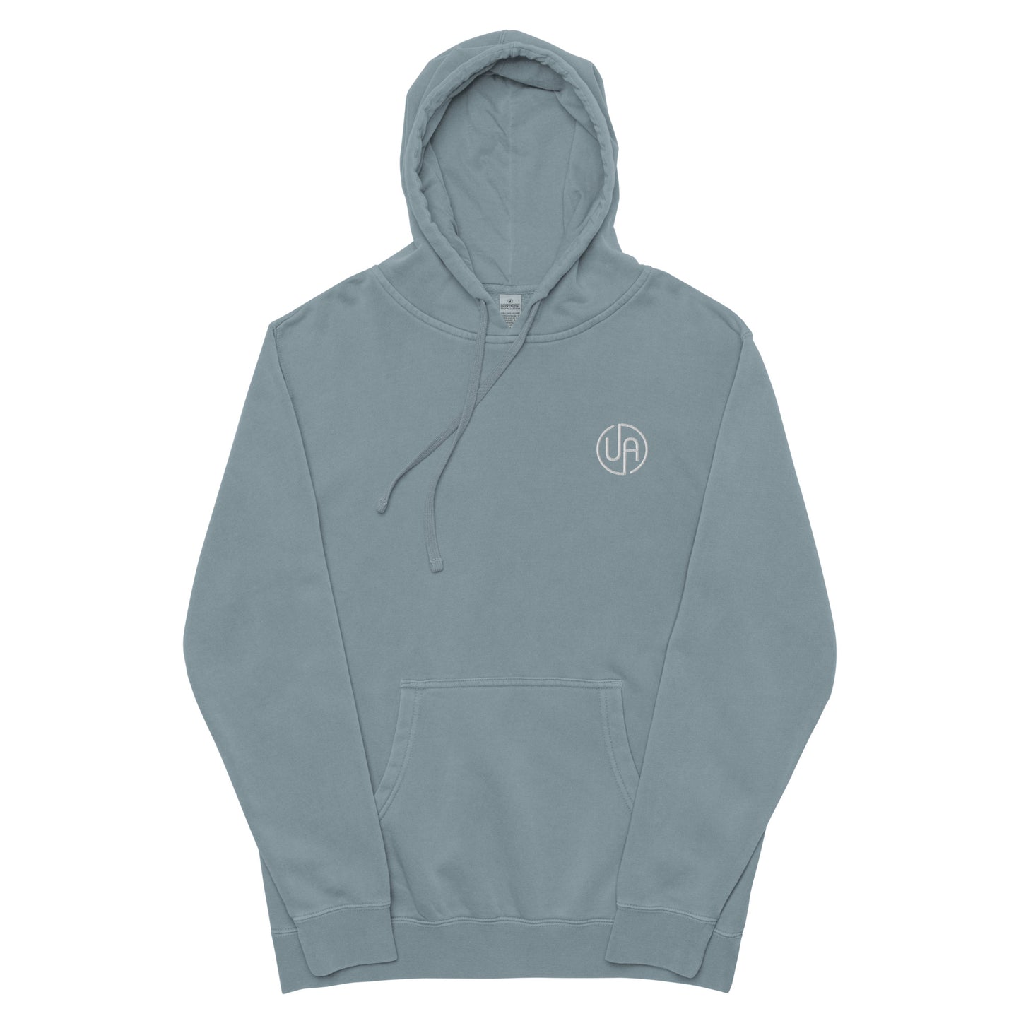 Unisex Logo pigment-dyed hoodie