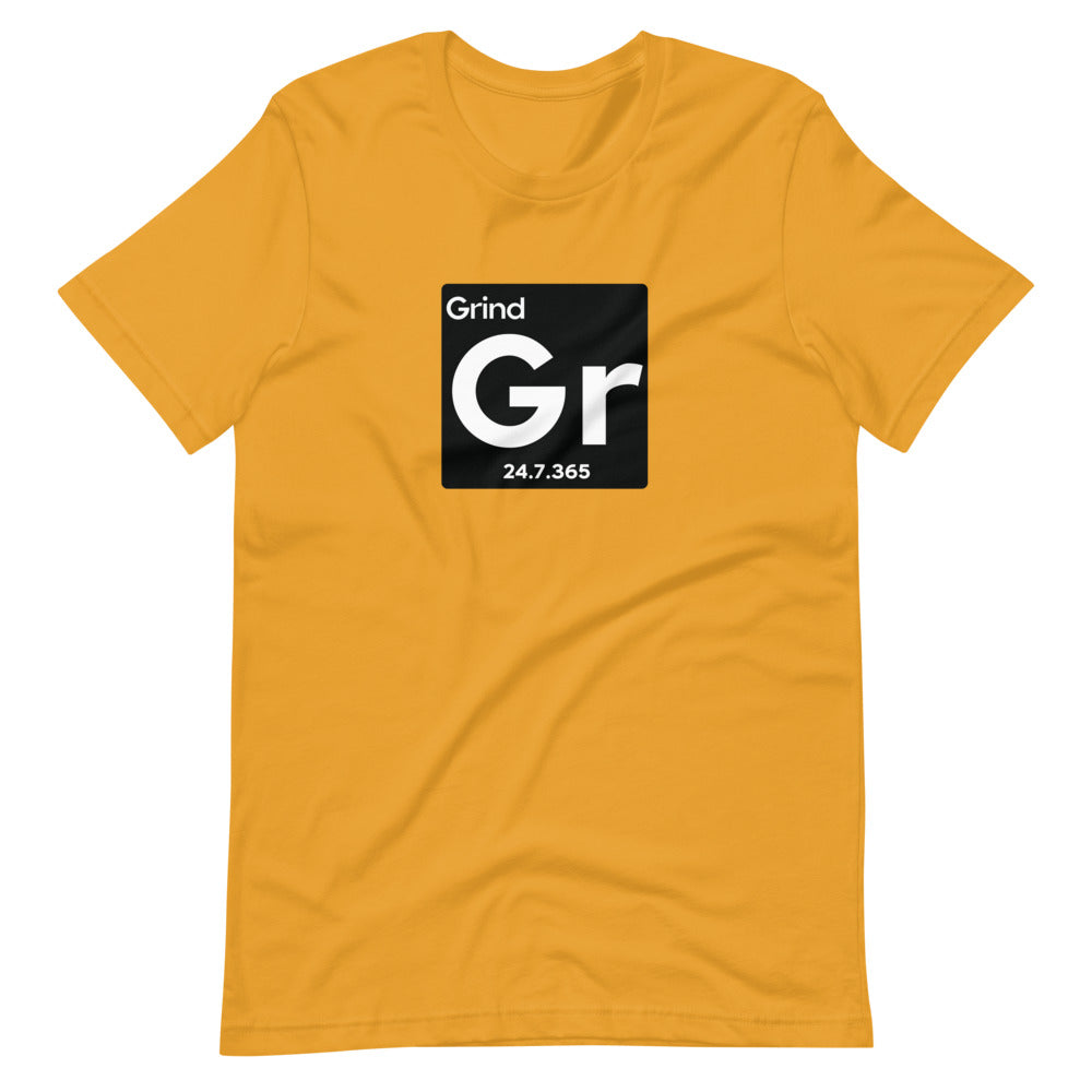 Grind Element Tee - Mustard