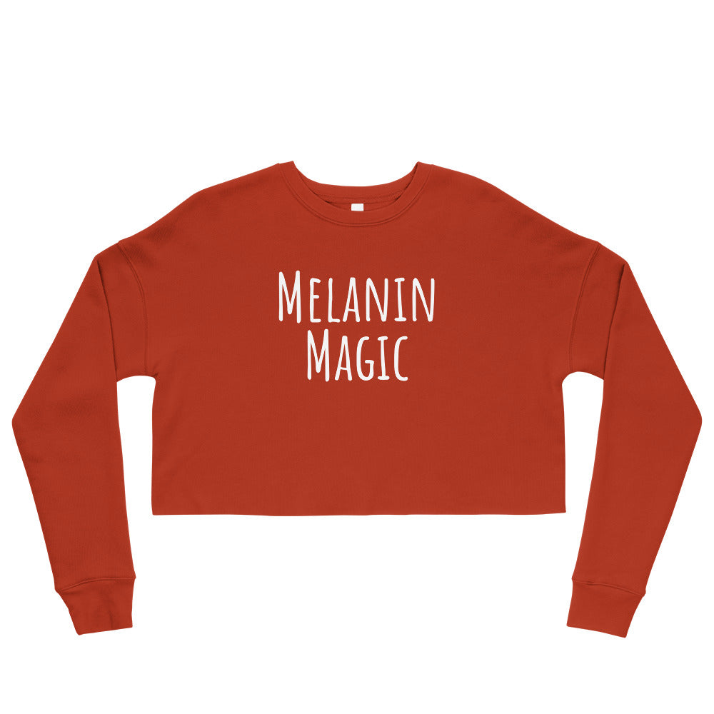 Melanin Magic Crop Sweatshirt