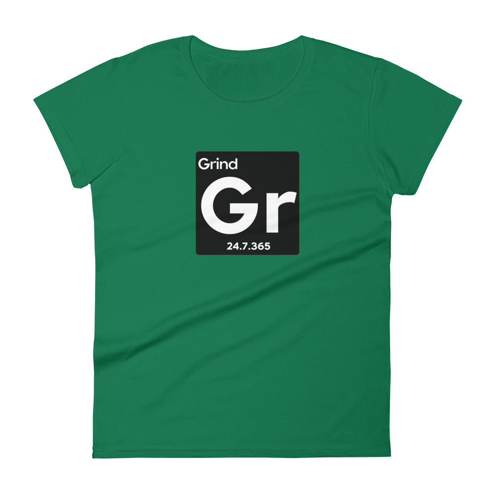 Grind Element Woman's Tee - Green