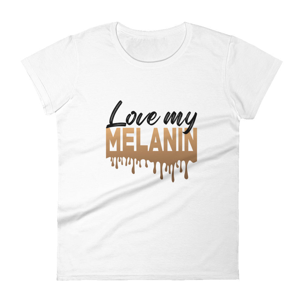 Love My Melanin Tee - White