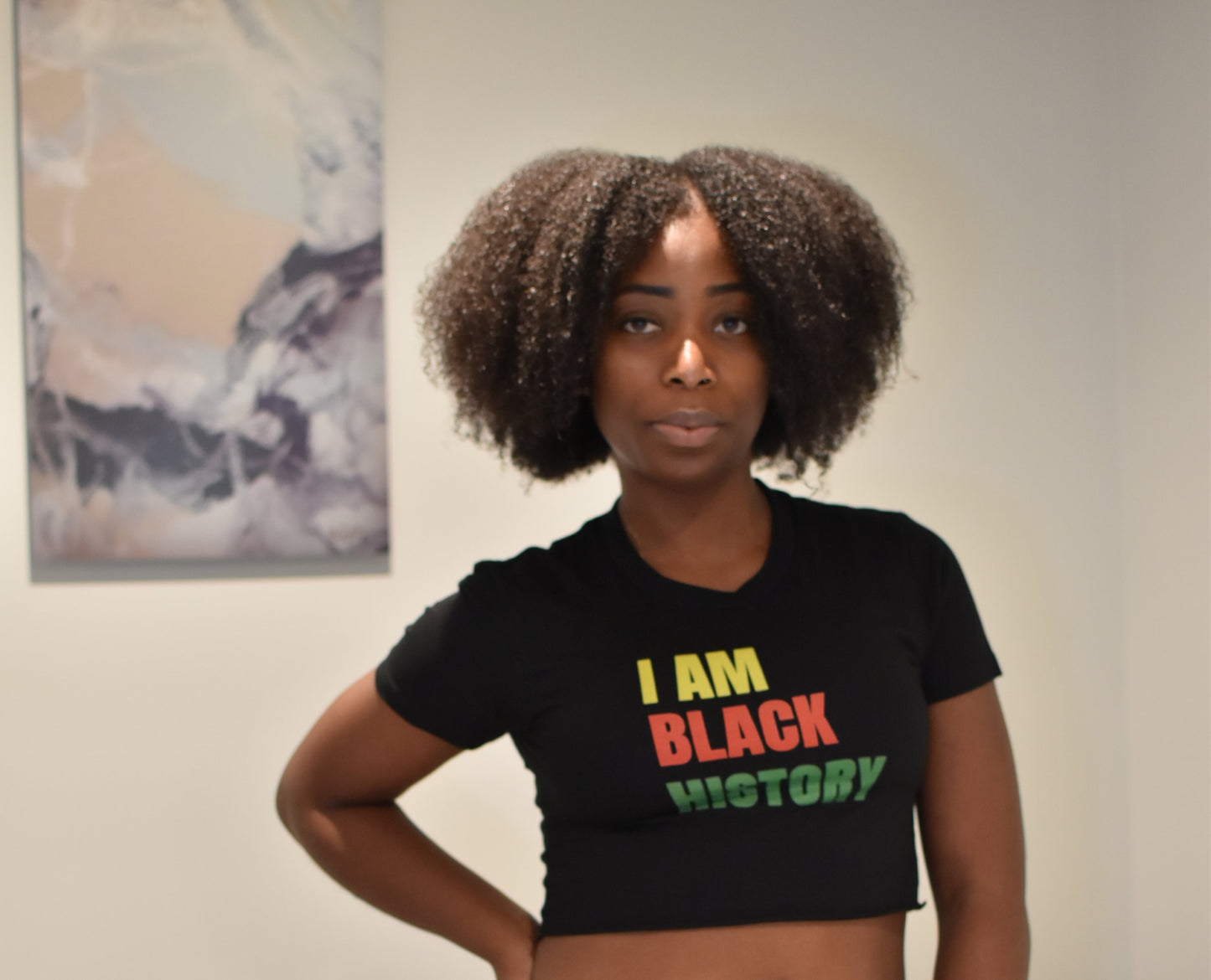 I Am Black History Crop