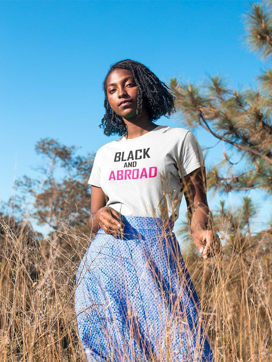 Black and Abroad Women's Tee