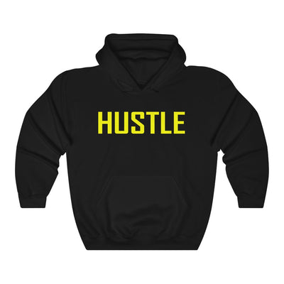 Hustle - Black | Yellow Hoodie