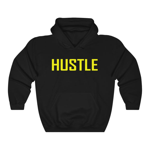 Hustle - Black | Yellow Hoodie