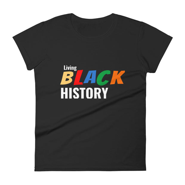 Living Black History 2 Womens Tee