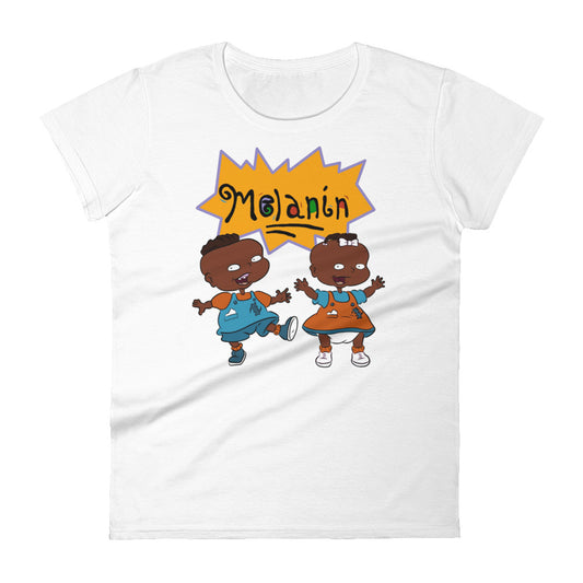 More Melanin Babies Womens Tee