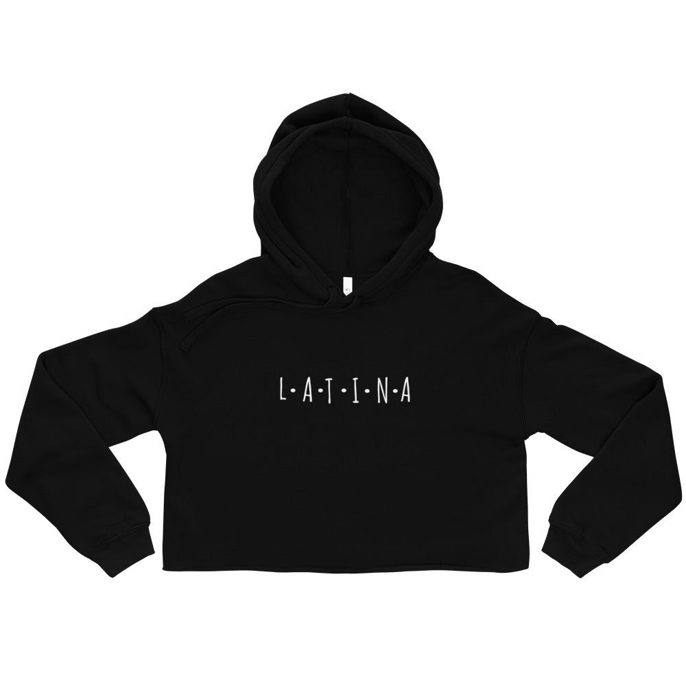 Latina Crop Hoodie