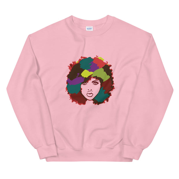 Abstract Black Queen Sweatshirt
