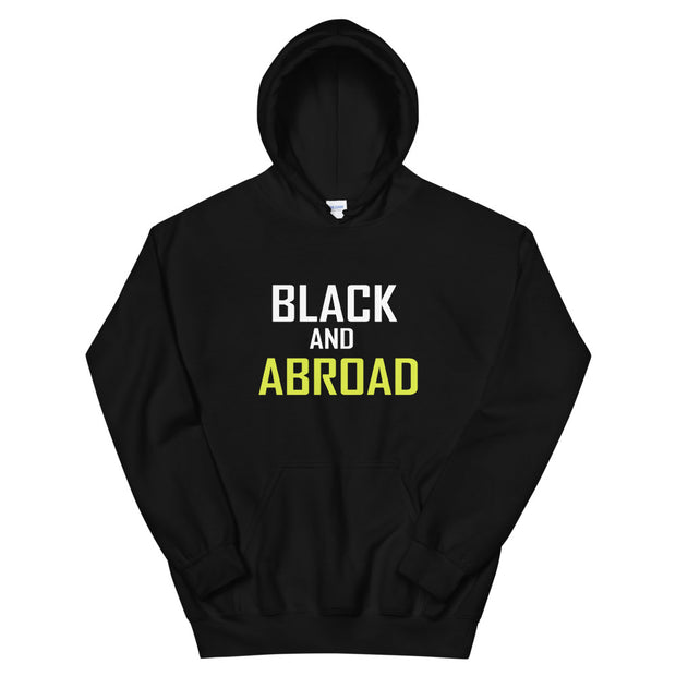 Black and Abroad Hoodie