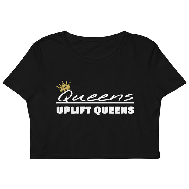 Queens Uplift Queens Crop - Black
