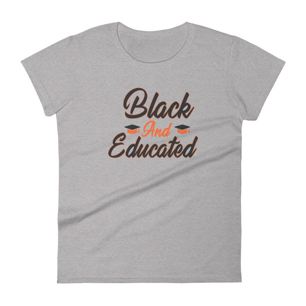 Black And Educated Womens Tee