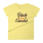 Black And Educated Womens Tee