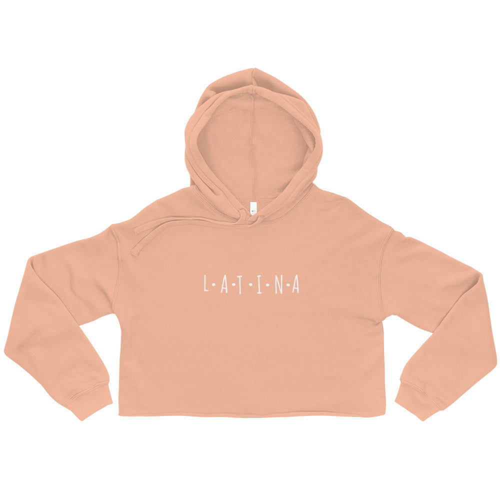 Latina Crop Hoodie