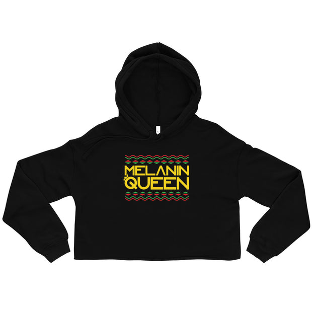 Melanin Queen Crop Hoodie
