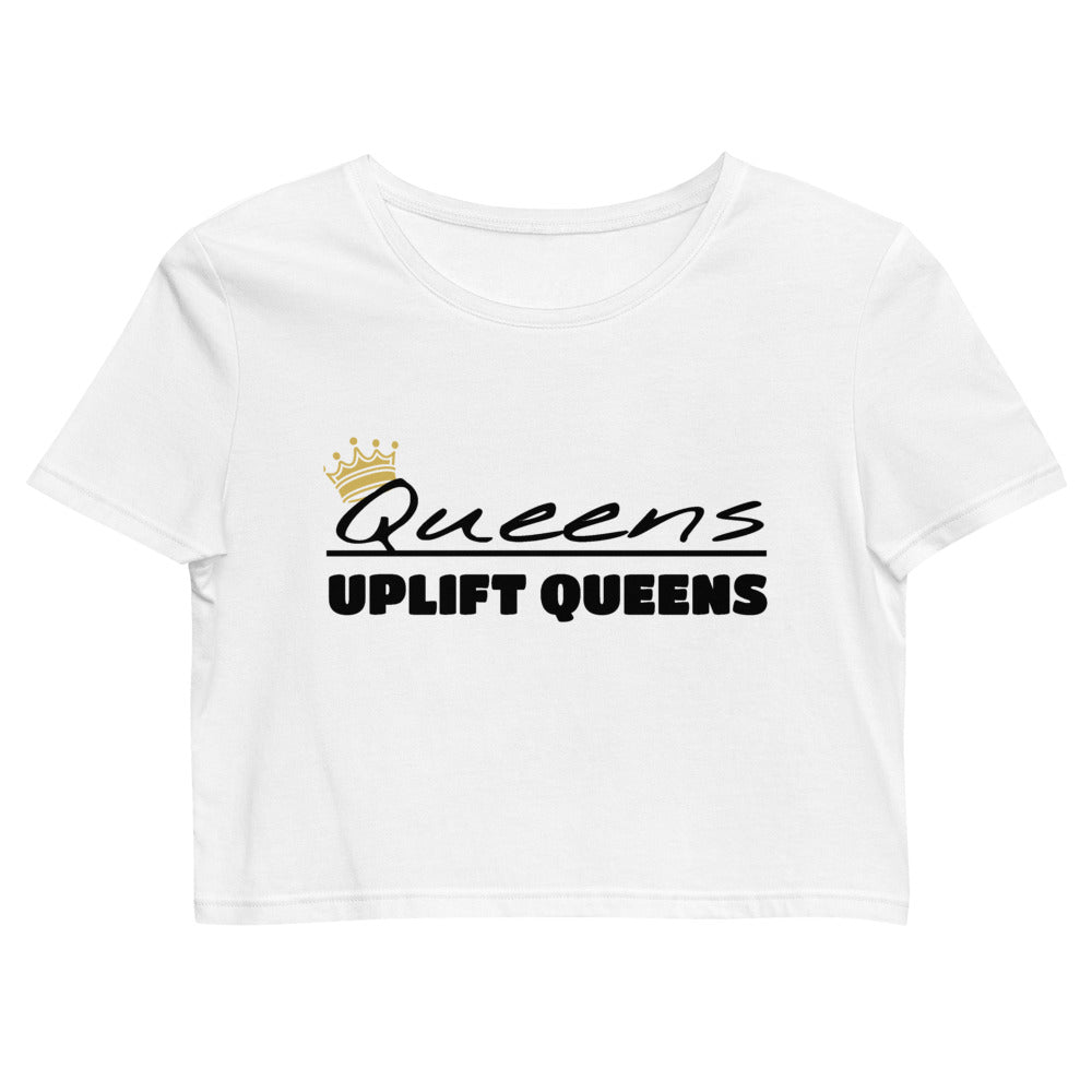 Queens Uplift Queens Crop - White
