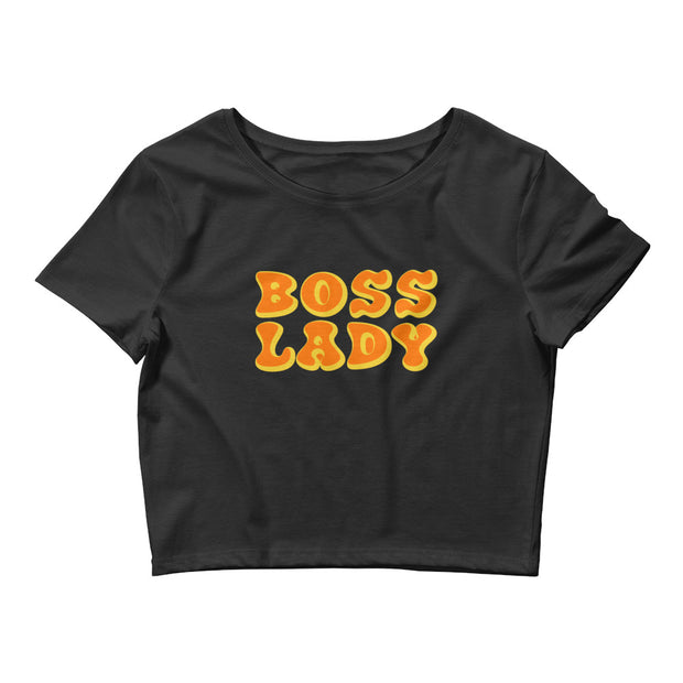 Boss Lady Crop - Black