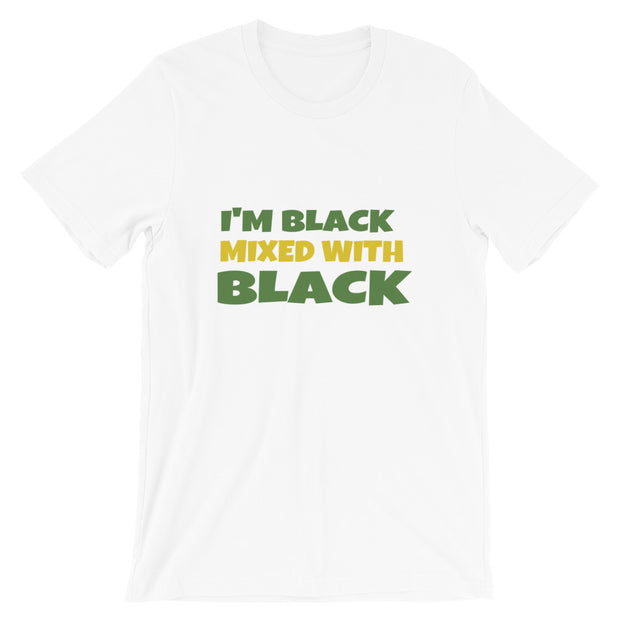 Black Mixed With Black Tee