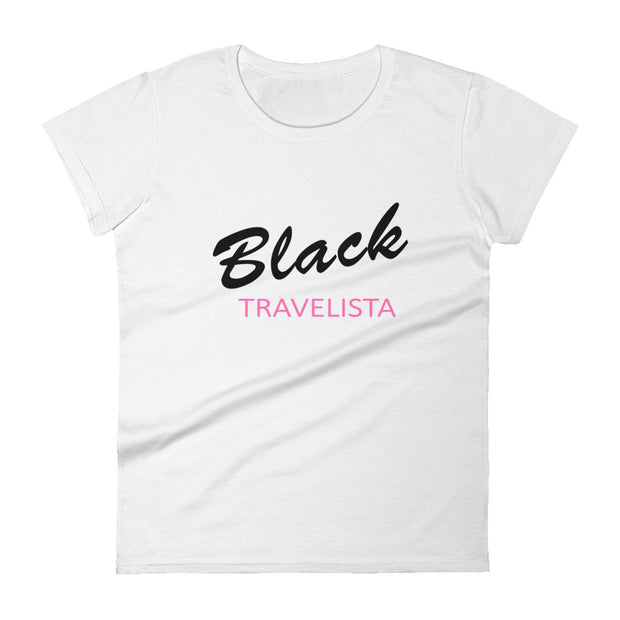 Black Travelista Women's Tee