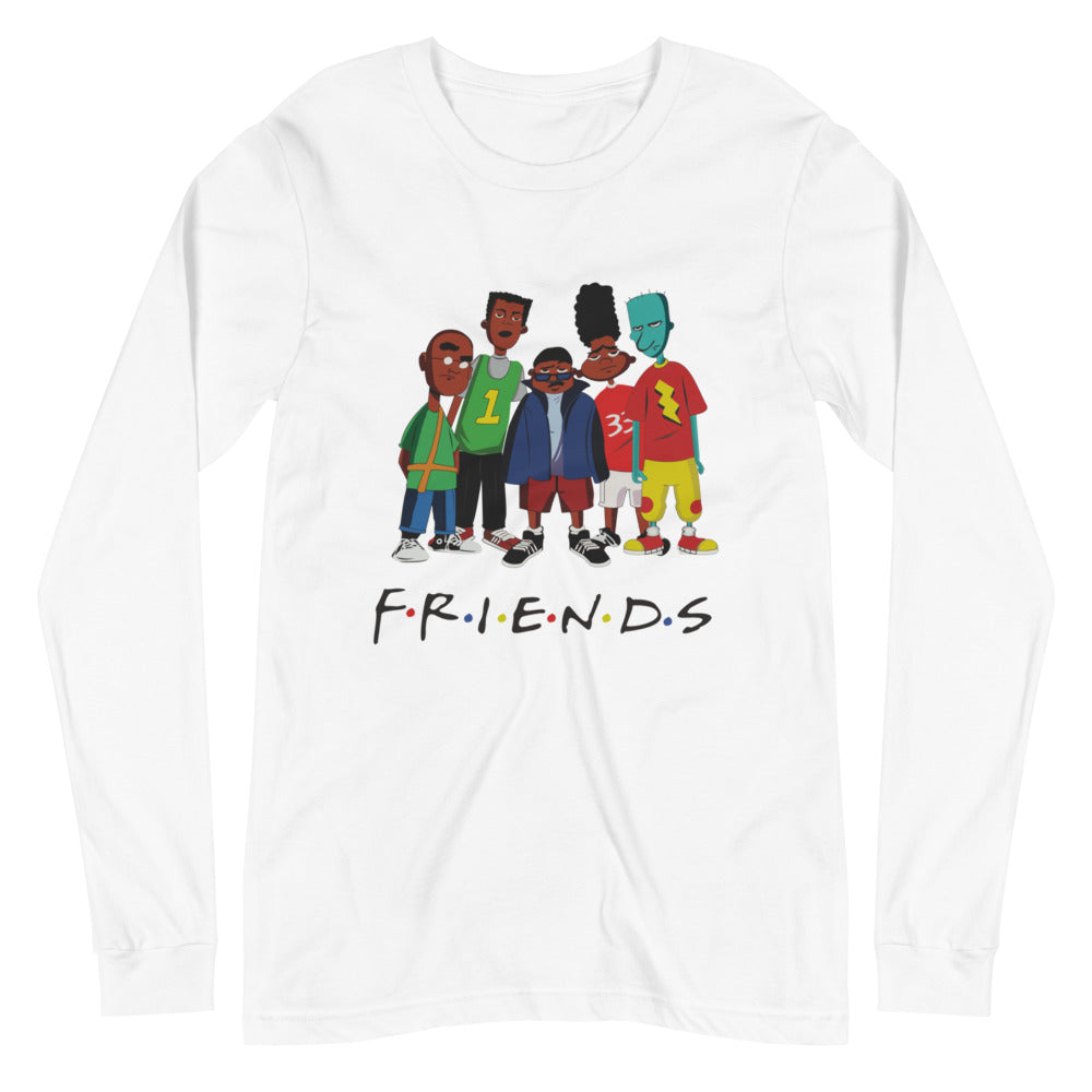 Friends Long Sleeve - White