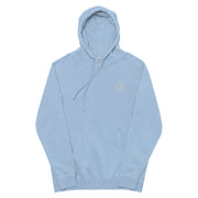 Unisex Logo pigment-dyed hoodie