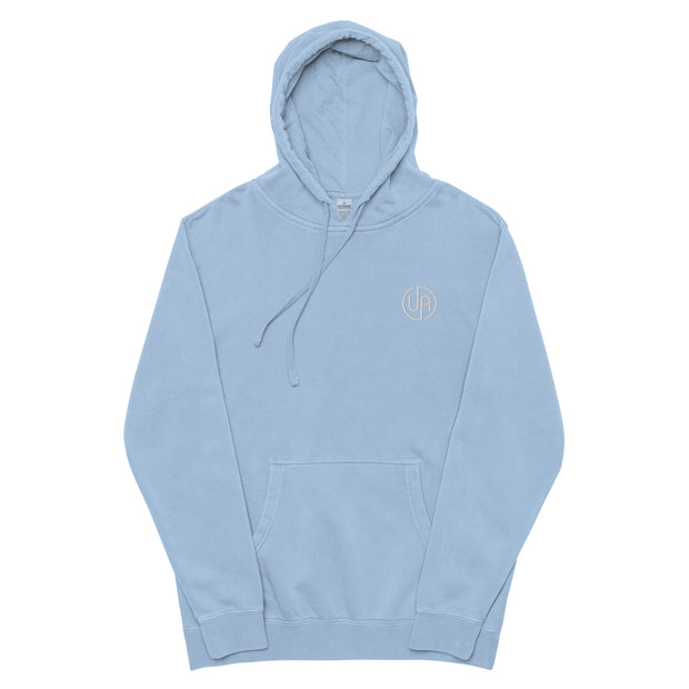 Unisex Logo pigment-dyed hoodie
