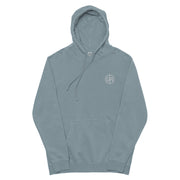 Unisex Logo pigment-dyed hoodie