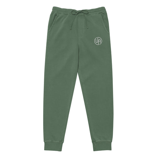 Unisex Logo pigment-dyed sweatpants