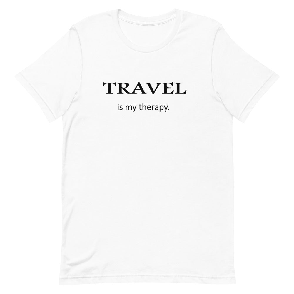 Travel Is My Therapy - White