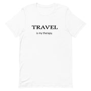 Travel Is My Therapy - White