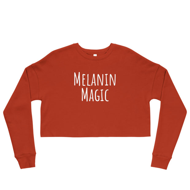 Melanin Magic Crop Sweatshirt